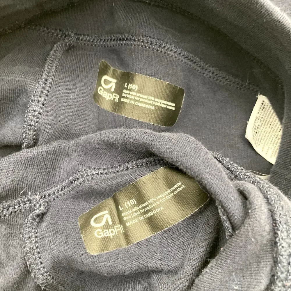 Gap Fit Tech Pant Bundle - Navy Blue - Large 10